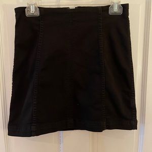 Free People Modern Femme Denim Mini Skirt